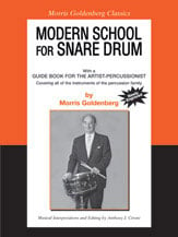 MODERN SCHOOL FOR SNARE DRUM cover Thumbnail
